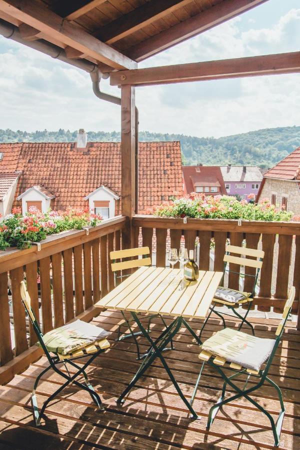 Weingut Leininger Ferienwohnungen Айбельштадт Екстер'єр фото